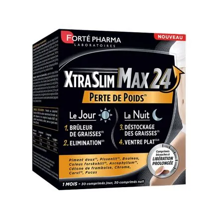 XtraSlim Max 24H, 60 comprimate, Forte Pharma