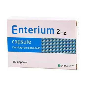 Enterium loperamida 2mg, 10 capsule, Sanience