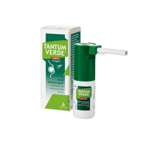 Tantum Verde Forte spray bucofaringian 3mg/ml, 15ml