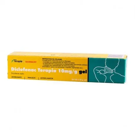 Diclofenac Terapia 10 mg / g x 45 g gel