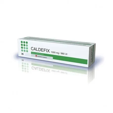 Caldefix 1000 mg / 880 ui x 1 tub x 20 comprimate efervescente