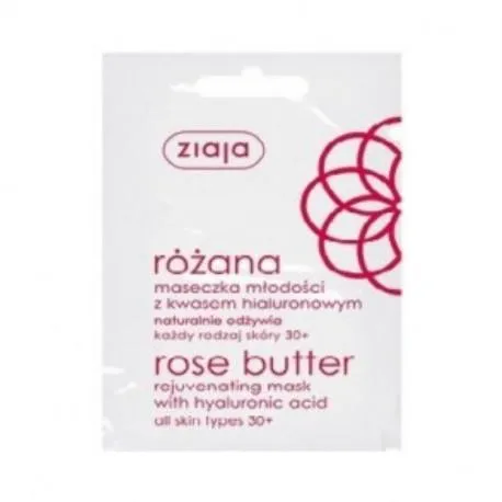 ZIAJA Rose Butter- Masca ten hidratanta 30+, 7 ml