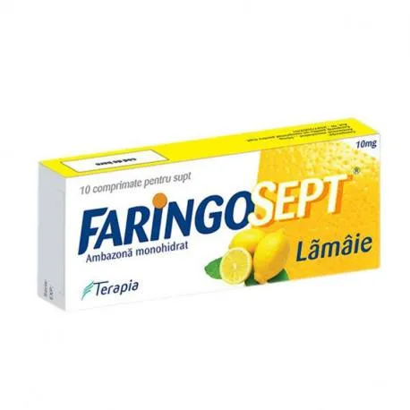 Faringosept Lamaie 10 mg x 10 comprimate de supt