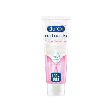 Durex Naturals lubrifiant Extra Sensitive, 100 ml