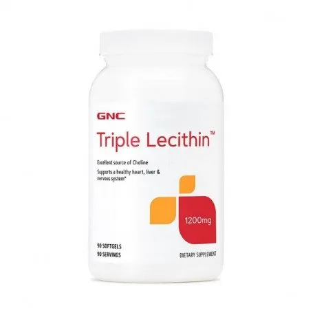 GNC Lecitina Tripla 1200 mg, 90 capsule