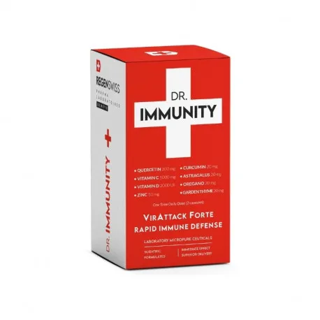 Regenswiss Dr. Immunity complex de vitamine pentru imunitate, 60 capsule