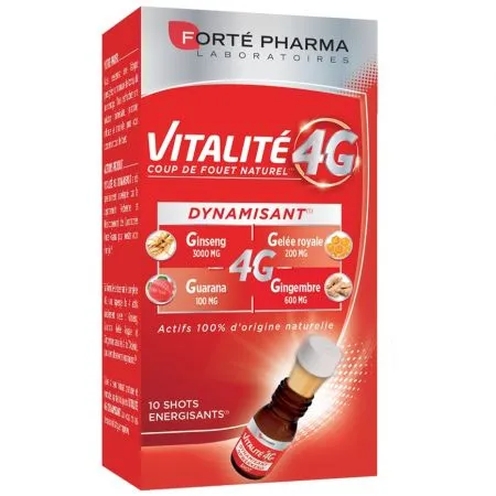 Vitalite 4G, 10 flacoane x 10 ml, Forte Pharma