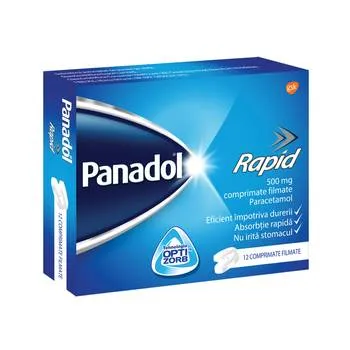 Panadol Rapid 500 mg, 12 comprimate, GSK