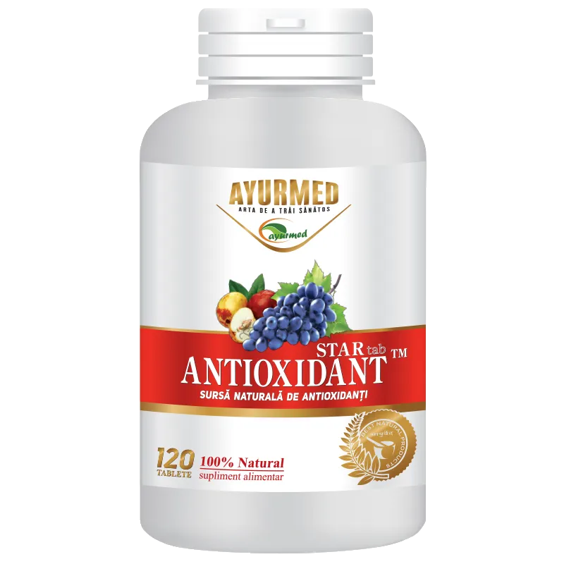 Antioxidant Star, 120 tablete, Ayurmed