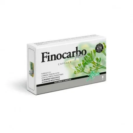 ABOCA Finocarbo Plus - Supliment pentru probleme digestive, 20 capsule