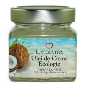 Ulei cocos Bio, 150ml, Longevita