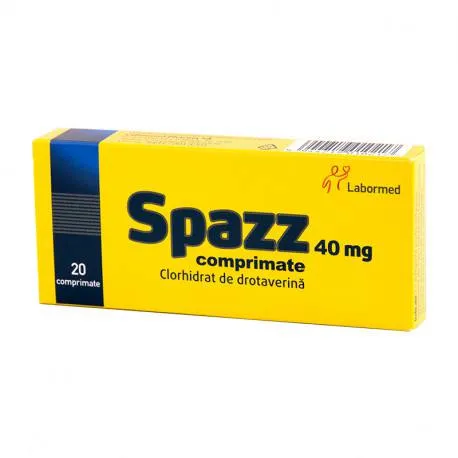 Spazz 40 mg, 20 comprimate