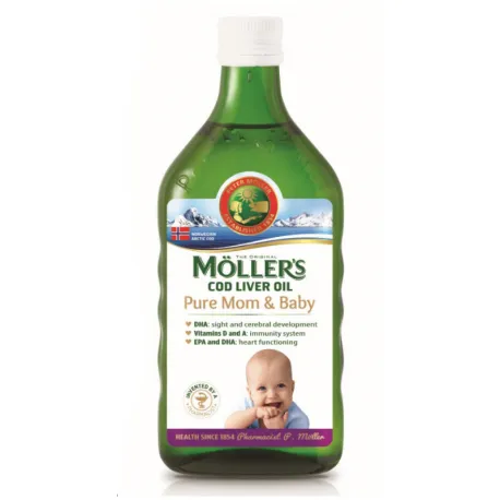 Moller's Cod Liver Oil Pure Mom & Baby, 250ml