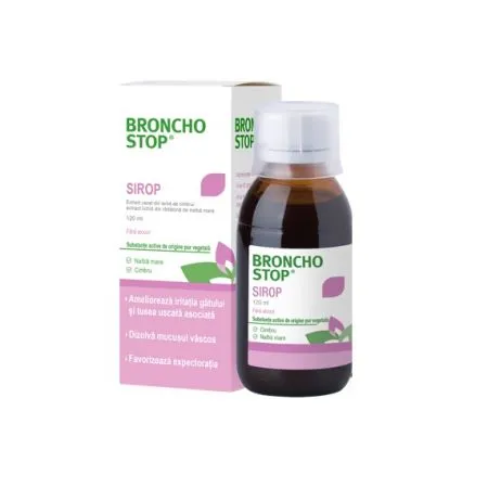 Bronchostop sirop, 120 ml, Kwizda Pharma