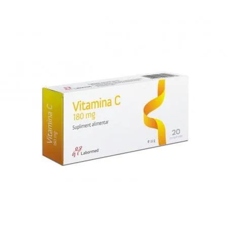 Vitamina C 180 mg, 20 comprimate