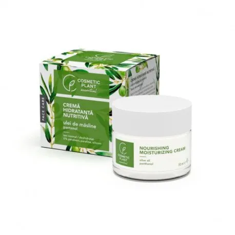 Cosmetic Plant Crema hidratanta nutritiva cu ulei de masline si pantenol, 30ml