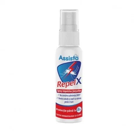 Assista RepelX Spray impotriva insectelor, 100ml