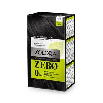 Vopsea de par Kolora Zero 1.0 Infinity Black, 60ml, Aroma