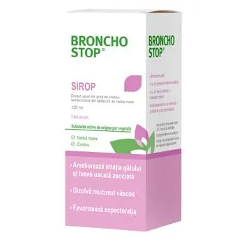 Broncho Stop sirop, 120ml, Bronchostop