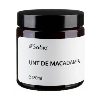 Unt de macadamia, 120ml, Sabio