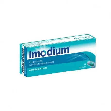 Imodium 2 mg, 6 capsule