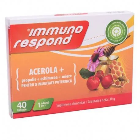 Immuno respond 750 mg, 40 comprimate