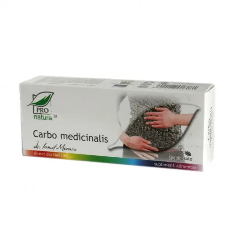 Carbo medicinalis, 30 capsule blister