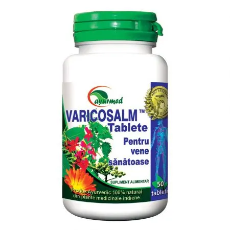 Varicosalm, 50 tablete, Ayurmed