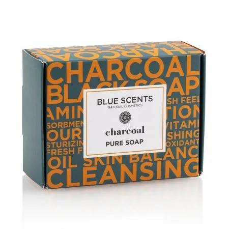 Sapun solid Charcoal, 135 g, Blue Scents