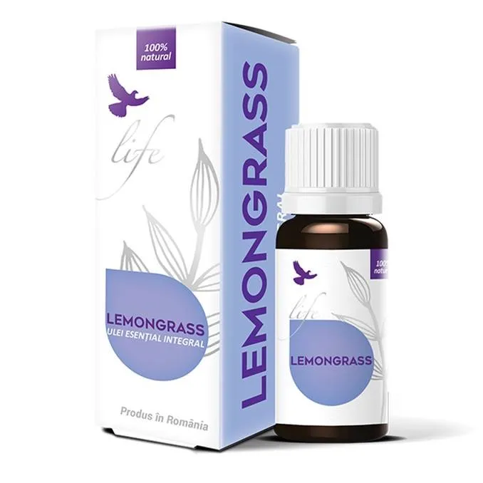 Ulei esential de leemongrass, 10 ml, Bionovativ
