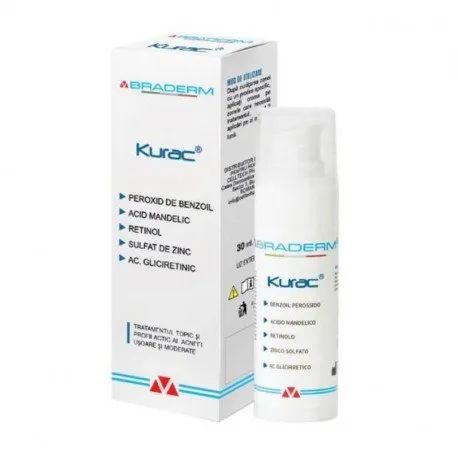 Kurac crema pentru tratamentul acneei, 30 ml