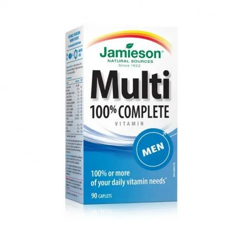 Jamieson Multi 100% vitamine complet barbati, 90 comprimate