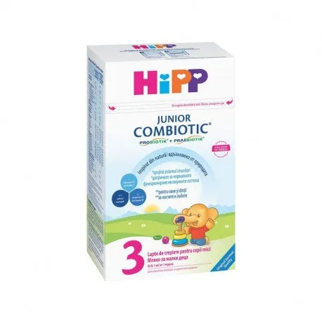 Hipp Lapte praf formula de crestere Combiotic 3, +1 an, 500g
