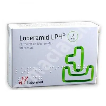 Loperamid LPH, 2 mg, 10 capsule, Labormed