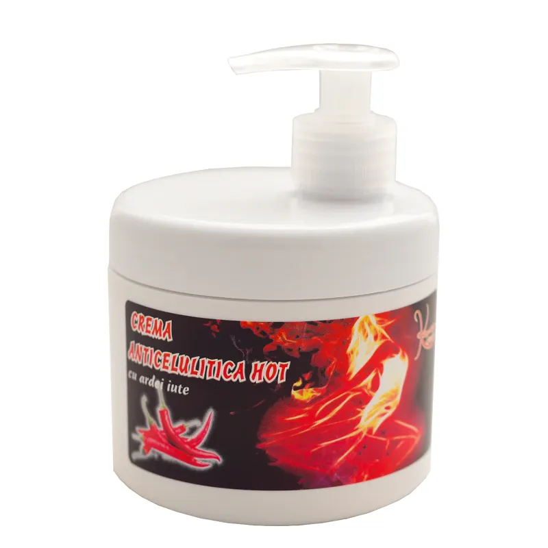 Crema Anticelulitica Hot cu Ardei iute, 500 ml, Kosmo Line