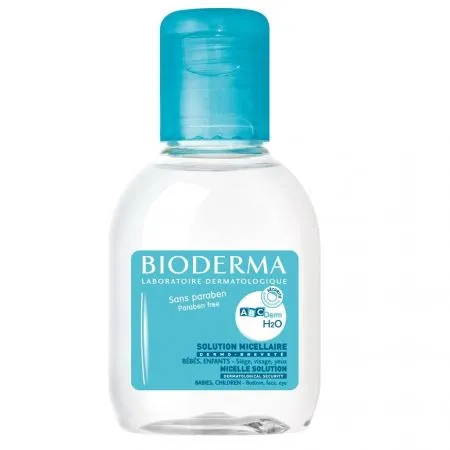 Solutie micelara ABCDerm H2O, 100 ml, Bioderma