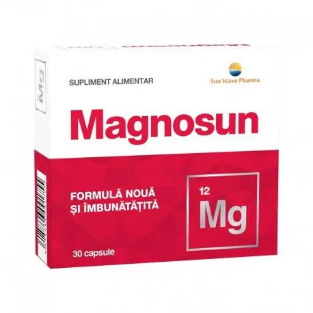 Magnosun x 30 tablete – supliment cu magneziu