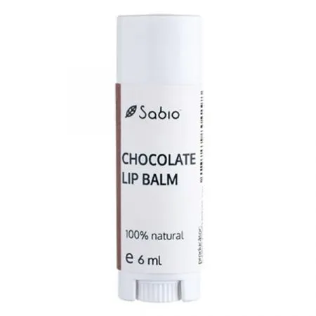 Balsam de buze cu ciocolata, 6 ml, Sabio