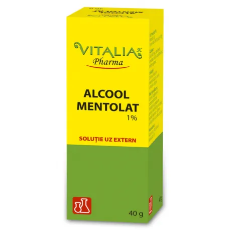 Vitalia K Alcool mentolat 1%, 40g pentru ingrijirea pielii