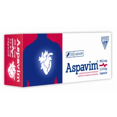 Aspavim, 36,2 mg/11,8, 50 capsule, Vim Spectrum