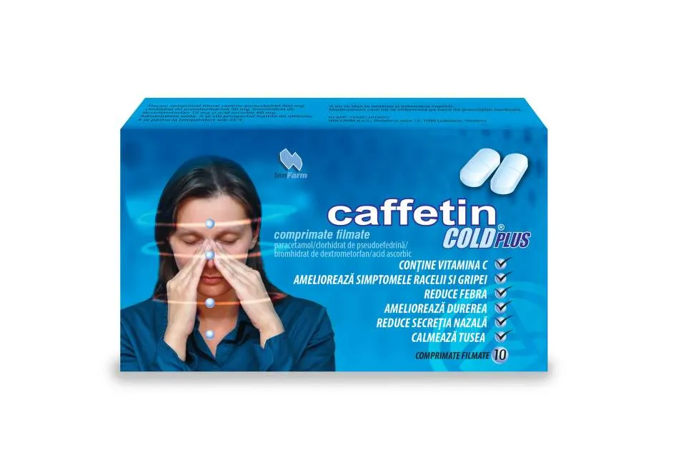 CAFFETIN COLD PLUS 10 COMPRIMATE