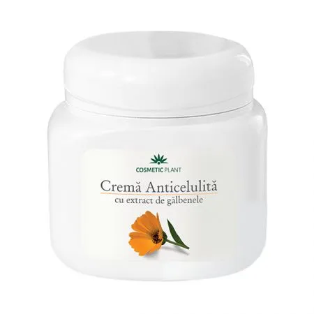 Crema anticelulitica cu extract de galbenele, 500 ml, Cosmetic Plant