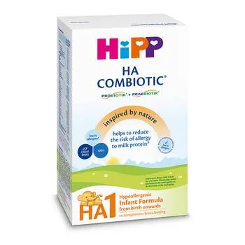 Lapte praf HA 1 Combiotic lapte de inceput de la nastere, 350 g, HiPP