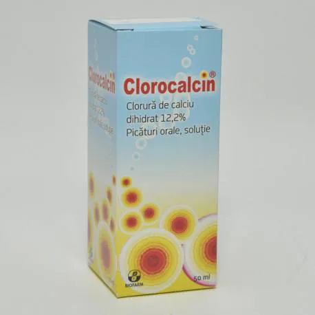 Clorocalcin solutie orala 12,2% x 50 ml B.