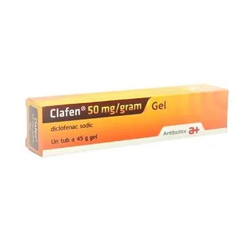 Clafen forte 50 mg/g gel, 45g, Antibiotice