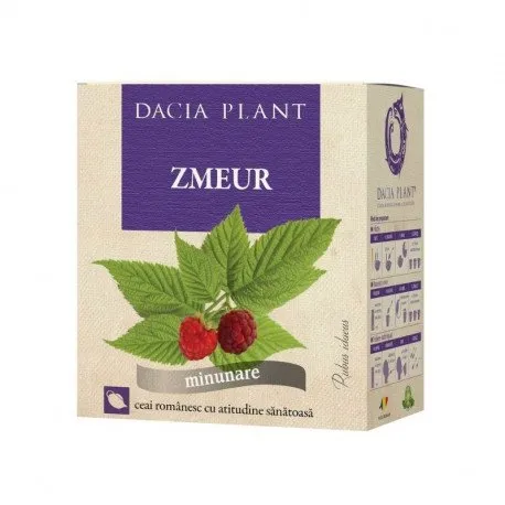 Dacia Plant Ceai zmeura frunze, 50g