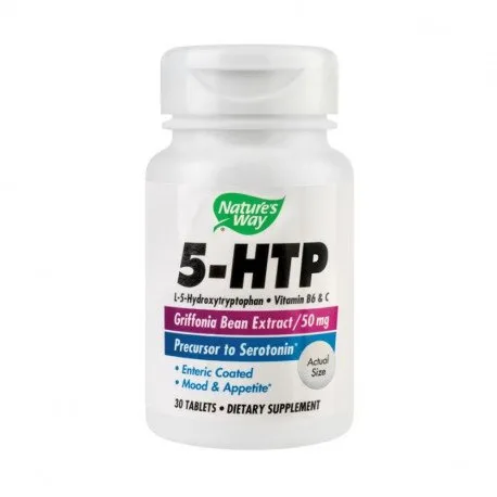 Secom 5-HTP, asigura functionarea normala a organismului si a creierului, 30 tablete