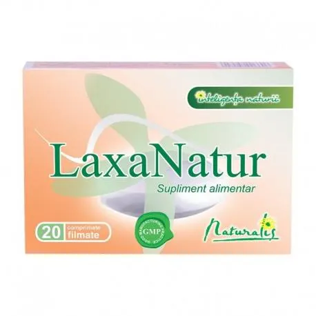 Naturalis LaxaNatur, 20capsule, impotriva constipatiei