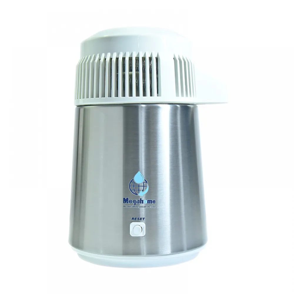 Distilator de apa Megahome inox 304 capac alb