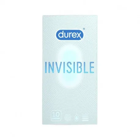 Durex Invisible Extra Sensitive prezervative, 10 bucati